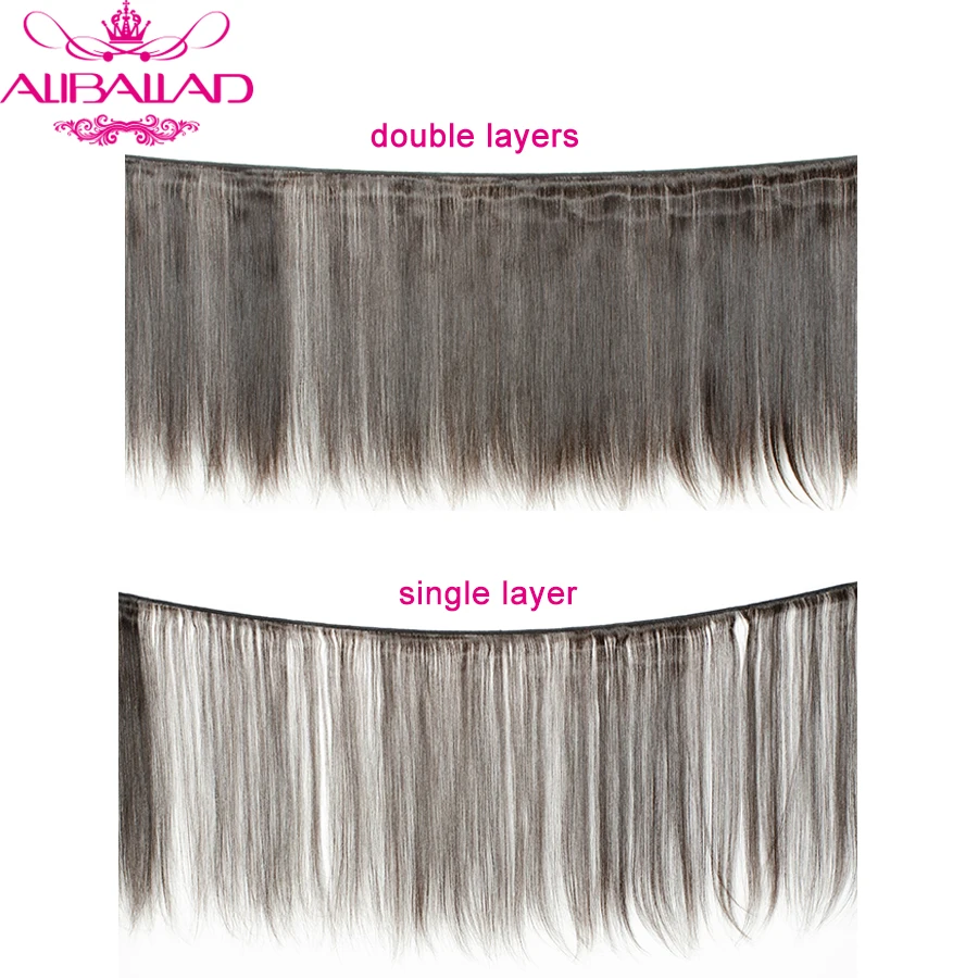 Pacotes de Cabelo Humano em Linha Extensões do Cabelo Reta Polegada Brasileiro Remy Cabelo Tecer Pacotes Natural Aliballad 30 32 34 36 6 Cheap Pacotes com 34