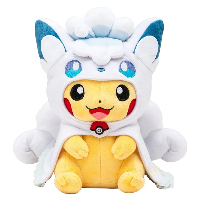 Takara Tomy куклы Покемон рисунок плюшевый вульпикс белая лиса мягкая игрушка PP Хлопок Мягкий 30 см
