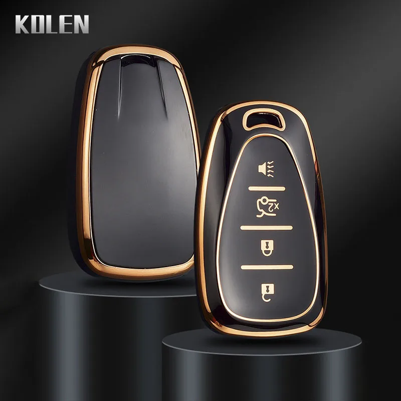 Chevrolet Chevy Camaro Cruze Malibu Sonic Volt Tracker Spark Bolt Trax Keyless 용 새 TPU 자동차 원격 키 케이스 커버 셸 Fob