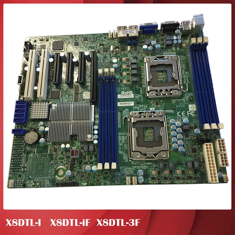 Серверная материнская плата для супермикро детской модели 1366 X58 DDR3 полностью