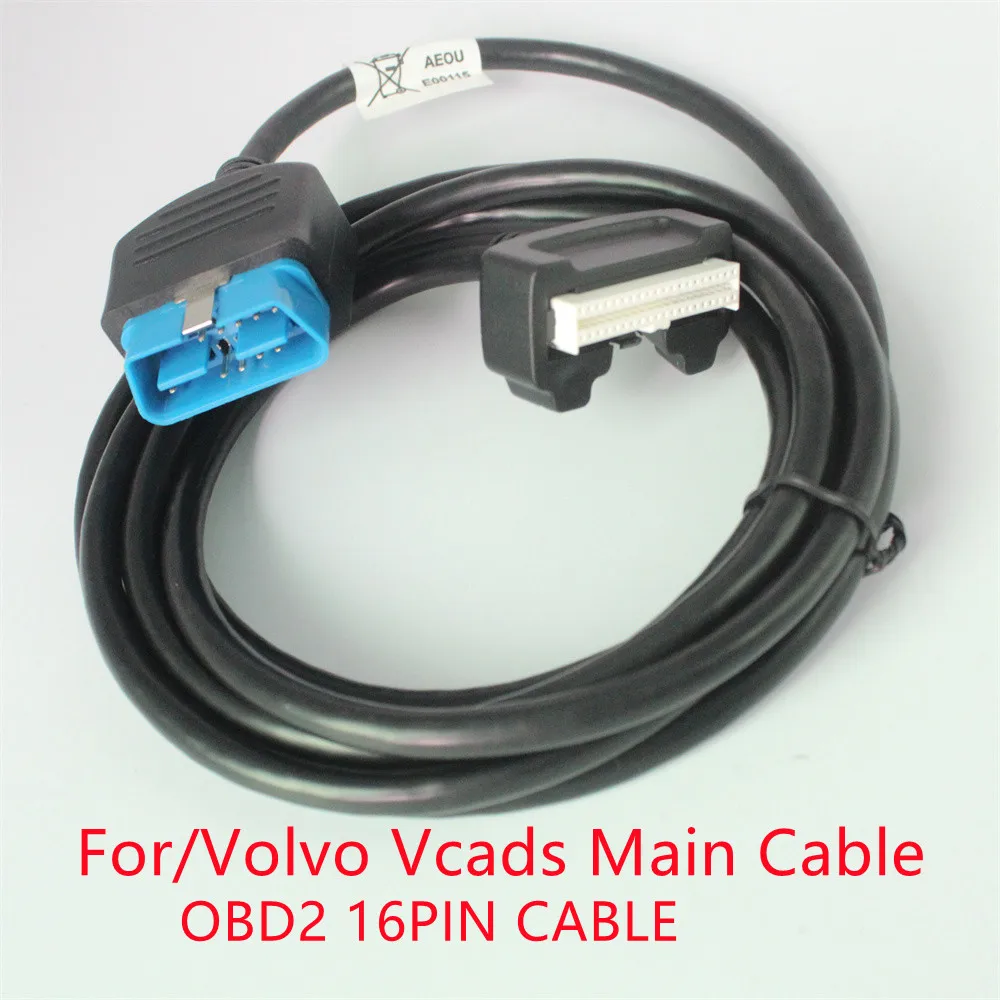 OBD2 OBDII 16 Pin Truck Diagnosis Cable for Volvo Vcads interface 88890020/88890180 Diesel Engine Diagnostic Scanner cable |