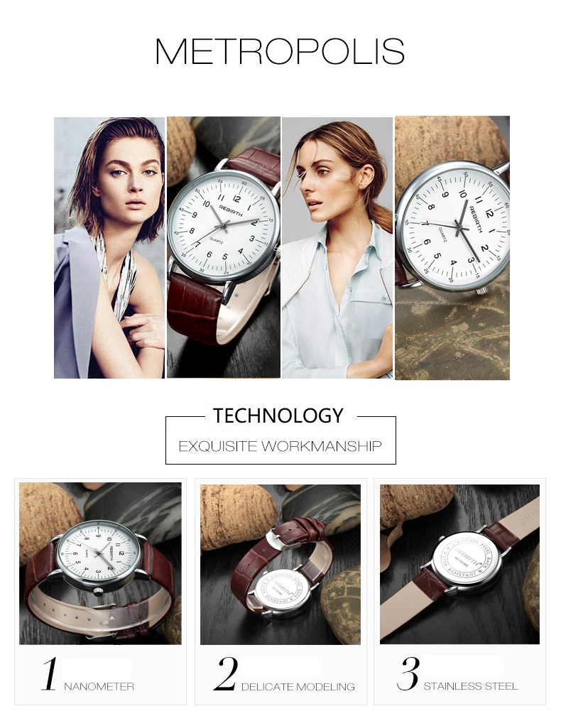 Женские часы-брошь Мужские часы Мужские кварцевые аналоговые кожаные часы лучший бренд Роскошные женские деловые наручные часы Брендовые Часы мужские