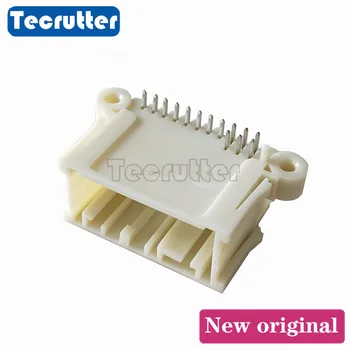 

10PCS Automotive connector 1563382-1 14-hole male plastic shell vertical curved pin connector spot