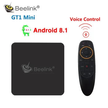 

10pcs Beelink GT1 Mini TV Box Android 8.1 Voice Control Amlogic S905X2 TV Box 4GB DDR4 32GB 64G BT4.0 Dual Wifi 4K Set-Top Box
