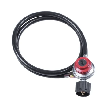 

4FT 30PSI Propane Regulator with Hose Grill Regulator Hose Fitting for Fits for Grill,Burner,Cooker,Firepit