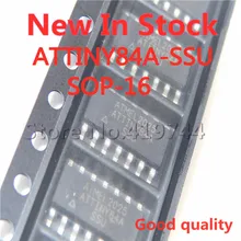 5 PÇS/LOTE ATTINY84A ATTINY84A-SSU SOP-14 SMD 8-bit incorporado-microcontroladores chip Em Estoque NOVO IC originais