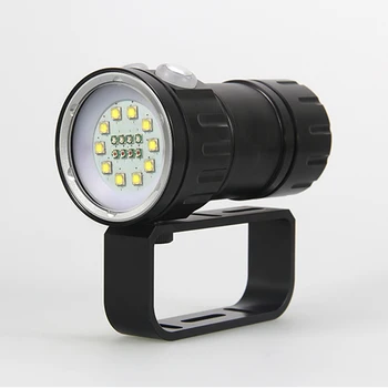 

80m Submarine Scuba Electric Torch Video Multiple Modes Wide Beam Angle Underwater Diving Photography