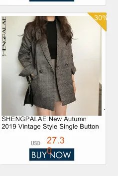 SHENGPALAE модный весенний винтажный женский костюм Базовая куртка Женский Свободный средней длины черный Женский топы и блузки ZA2489