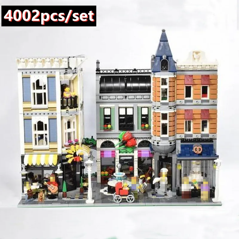 

Fast logistics 15019 City Building Toys The 10255 Assembly Square Set Kids Toys Building Blocks Bricks Assembly Kits Model Gifts
