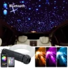 DC12V 6W RGB  Car Roof Star Lights LED Fiber Optic star ceiling Light kits  2M 0.75mm 100~380pcs Optical fiber with RF control ► Photo 1/6