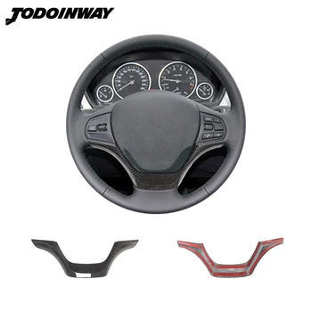 

For BMW 1 Series 3 Series F20 F30 F34 GT 118i 320i carbon fiber steering wheel sport styling cover interior mouldings