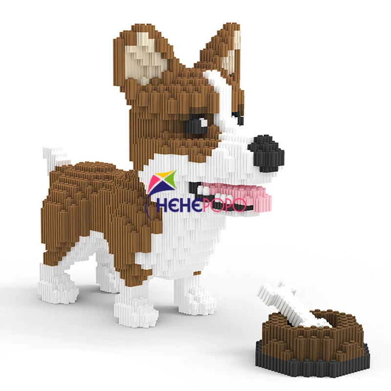 4819 шт. Детский конструктор Keji Dog 30 см|nano block|magic blocksblocks for kids |