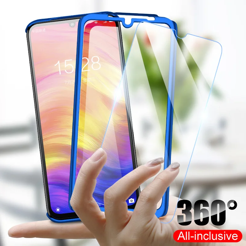 Роскошный 360 чехол с полной защитой для Xiaomi Redmi Note 8 6 6A 5 5A 7 7A K20 9T CC9E CC9 A3 GO Lite Pro Plus