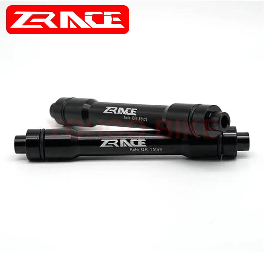 Zracing велосипед QR15mm концентратор преобразования в 9 мм ось адаптер для MTB и дороги Передняя втулка QR 15 до 9 ось колеса велосипеда ступицы ЧПУ процесс