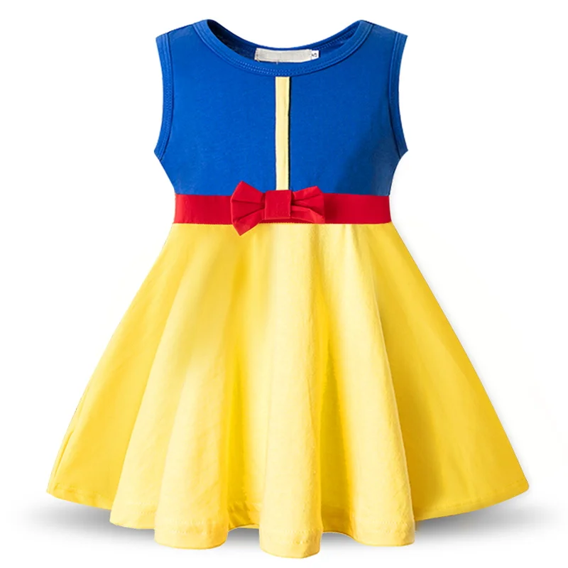 Летнее Брендовое детское платье для девочек, вечерние нарядное платье принцессы с единорогом, детские платья, костюм с единорогом, одежда принцессы для девочек - Цвет: Rainbow 3