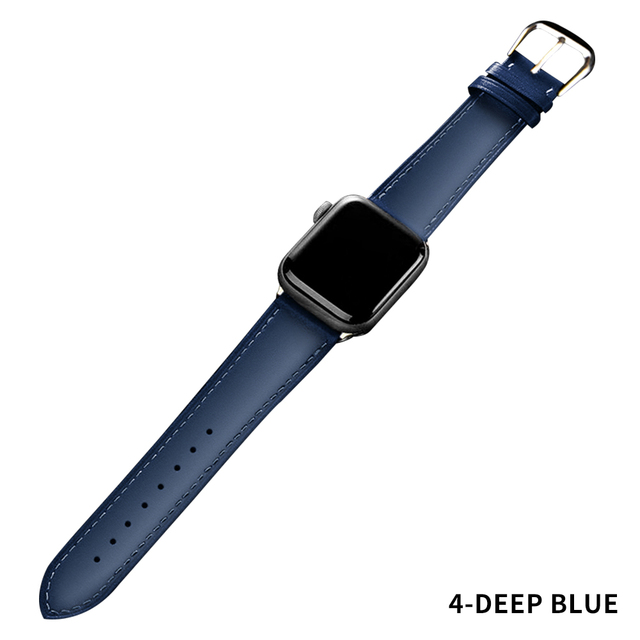 Leather Strap for Apple watch 76 se 44MM 40MM Business Band Watchband Bracelets Smart iWatch Series 543 42MM 38MM 45mm 41mm