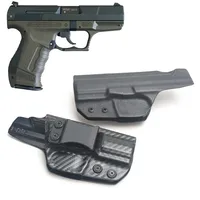 Carbon Fiber Kydex Inside Waistband Holster For Walther P99 IWB Case Pant Belt Clip Concealed Carry Concealment Cross Draw 1