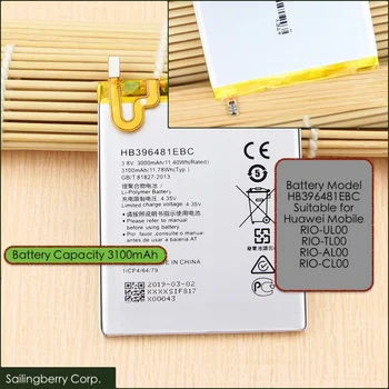 

Original battery suitable for Huawei mobile Honor RIO-UL00、RIO-TL00、RIO-AL00、RIO-CL00 with battery model HB396481EBC