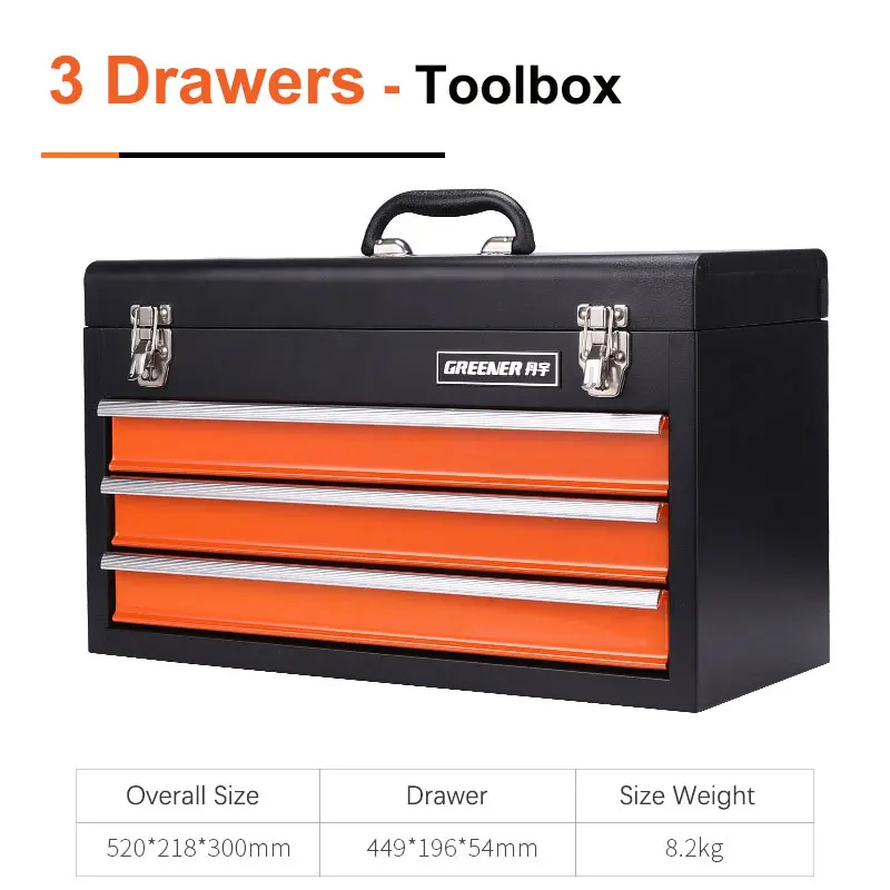 3 Drawers
