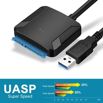 

SATA to USB 3.0 2.5/3.5 HDD hard drive SSD adapter cable converter portable home 500MB/S durable usb cable line Hot selling