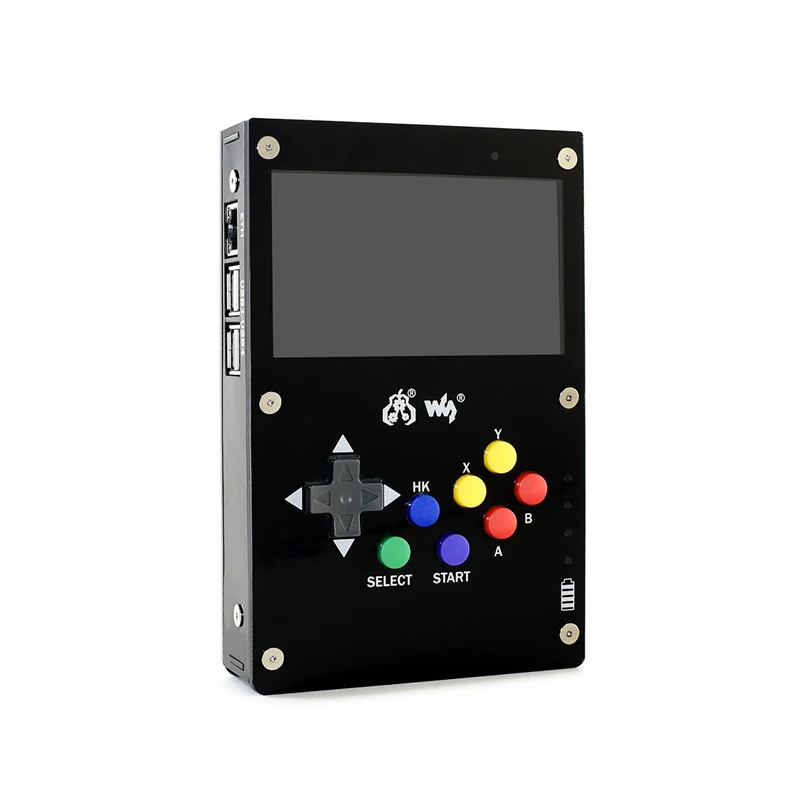 Gamepi 43 Retro Handheld Game Player With Raspberry Pi 3B 4.3inch Video Game Console Support GBA/ NES...Included 10000 Games