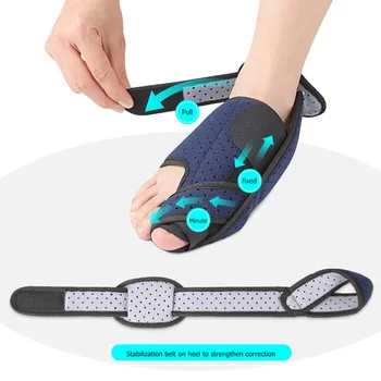 

1pc Toe Separator Correction Hallux Valgus Bunion Corrector Orthotics Feet Bone Thumb Adjuster Pedicure Straightener Foot Care