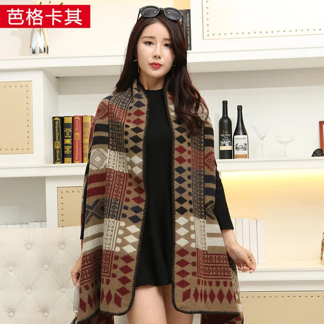style8 Шарфы, женский шарф, пашмины кашемировые пончо и накидки, высокое качество, плед для дам, пашмины для платья, роскошные брендовые шарфы - Цвет: style8
