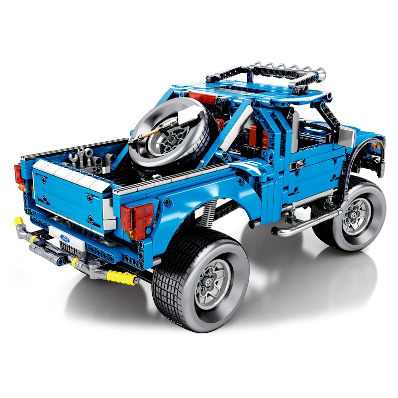 701970 Technic Fit The F-150 Raptor модель машины пикап строительные блоки Набор Классический опытный автомобиль игрушки для Дети Детские подарки