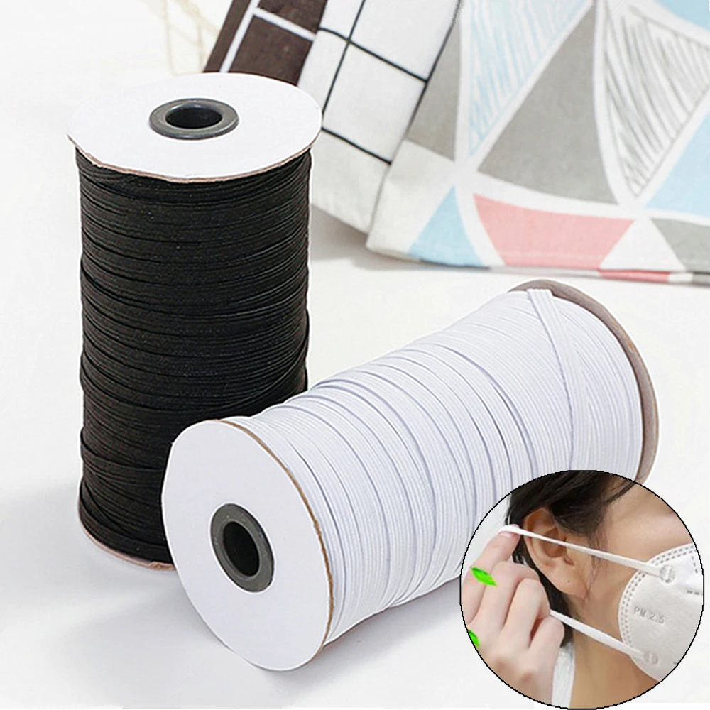 White Elastic Bands Sewing Elastic Bands High Elastic Fiat Rubber Band