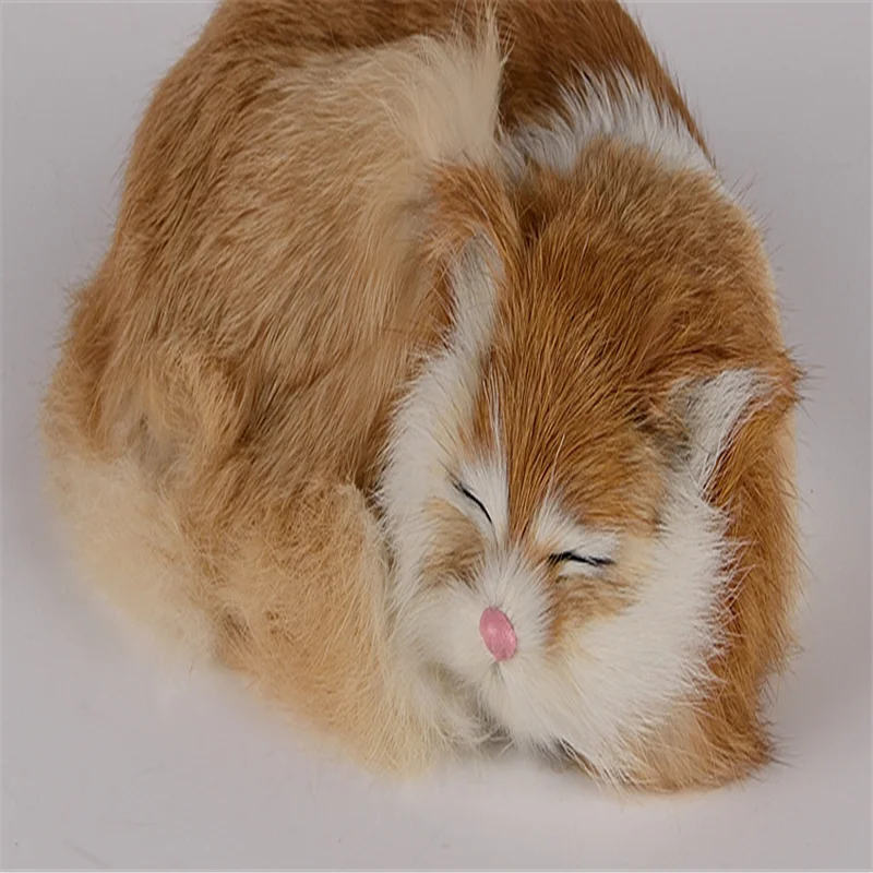 Plush toys, artificial cats, very similar, good gifts for kids and women