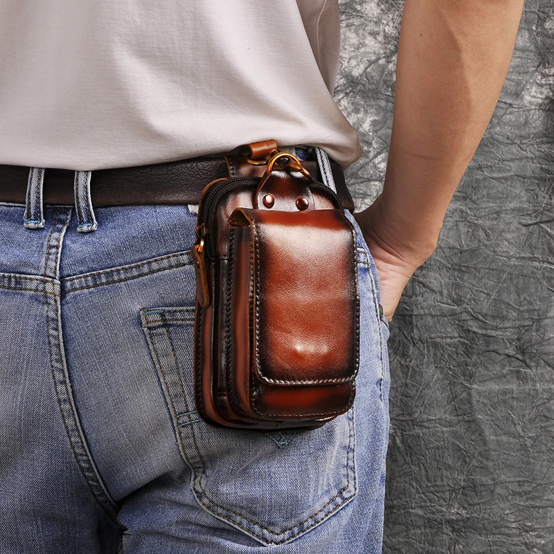 Men's Pouches - Small Leather Pouch Bags