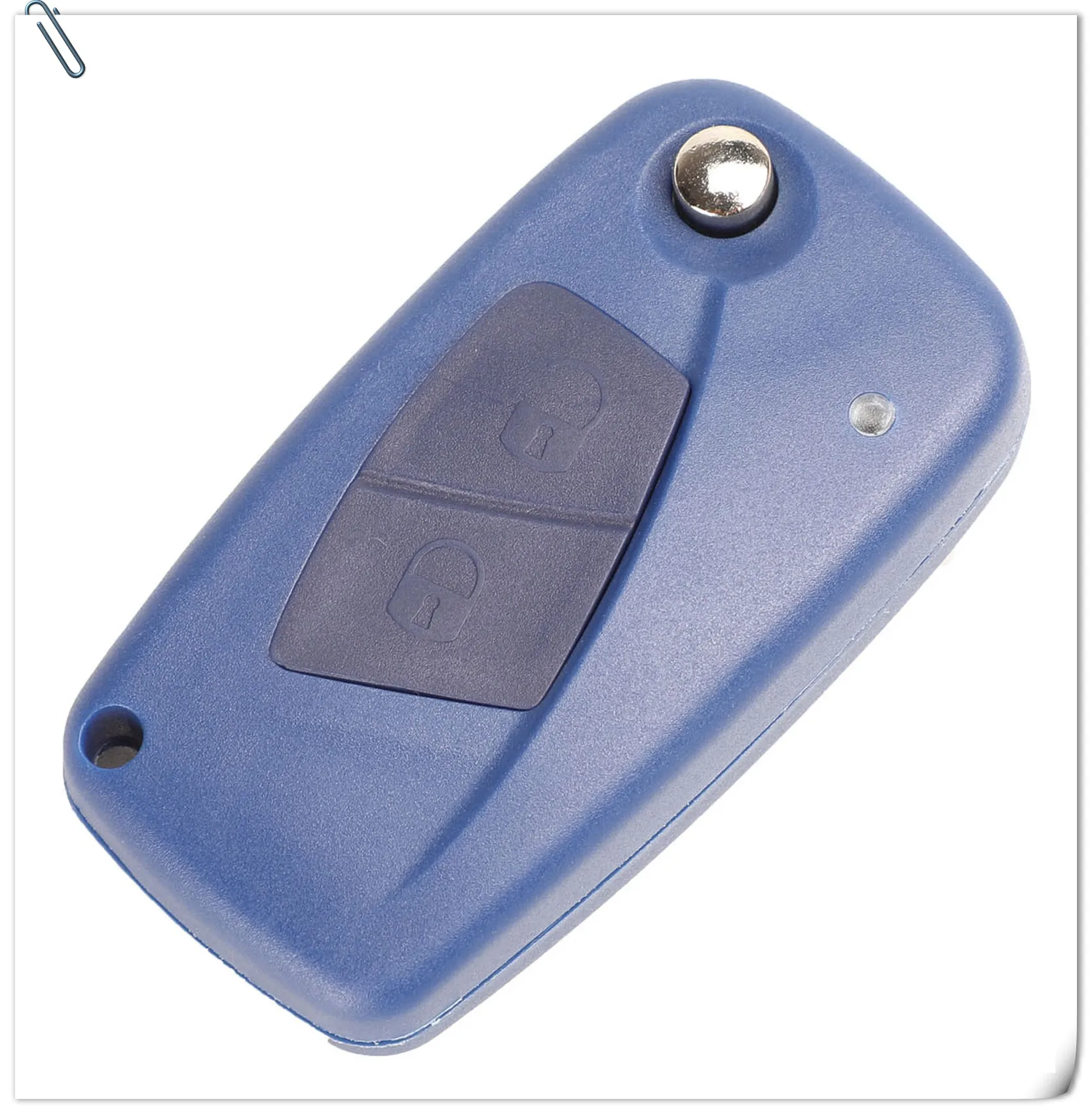 Keyforkess Flip pieghevole a distanza per auto chiave custodia Shell Cover Fob per FIAT Iveco Punto Ducato Stilo Panda Idea Doblo Bravo 2/3 pulsanti - H4f23294641df411f86c8d70344b08f21D