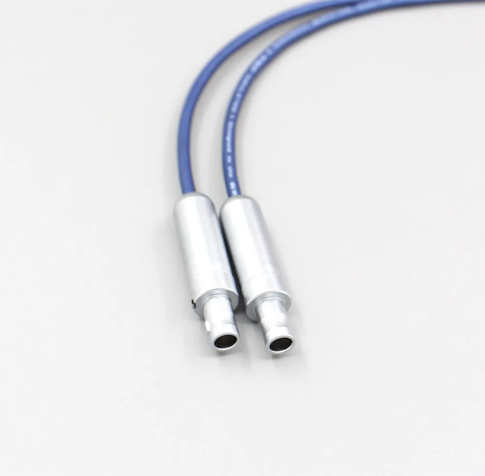 Стерео наушники DIY чистого серебра кабель проводников+ PEP изолированные для Sennheiser HD800 D1000 HD802 HD802s наушники LN004822