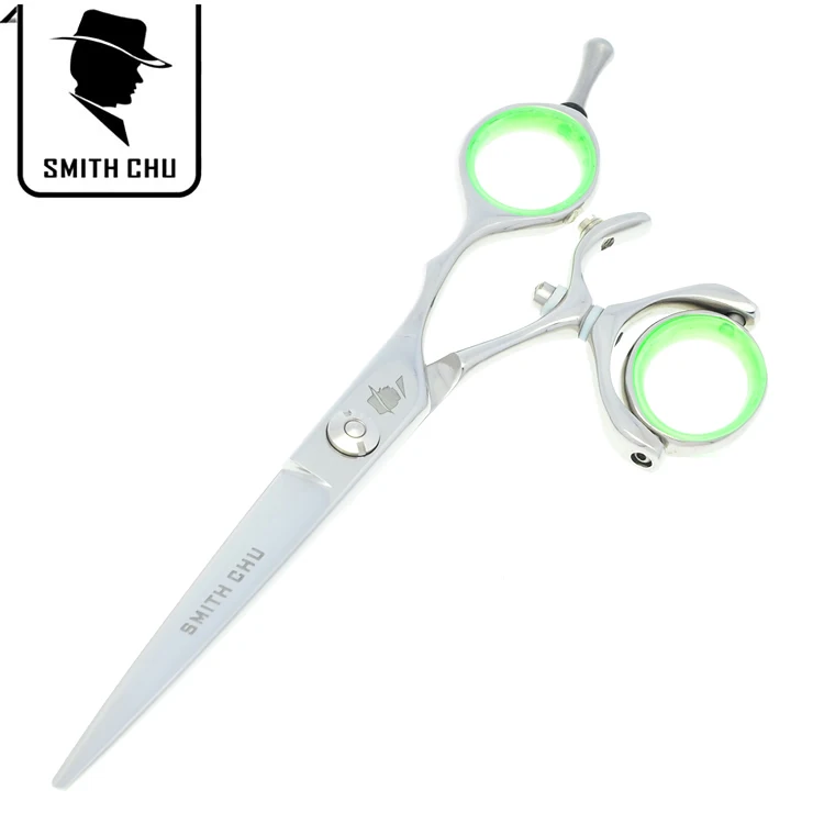 5," 6,0" Smith Chu JP440C профессиональные ножницы для резки Истончение 360 градусов вращения волос ножницы для салон парикмахерских LZS0122