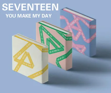 

[MYKPOP]~100% OFFICIAL ORIGINAL~ SEVENTEEN MINI#5 YOU MAKE MY DAY CD, KPOP Fans Collection - SA19082201