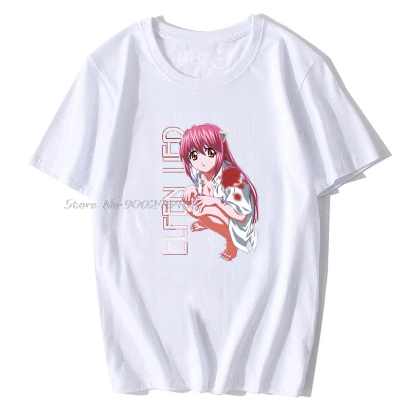 エルフェンリート elfen lied アニメTシャツ ビッグシルエットTシャツ エルフェンリート elfen lied アニメTシャツ ビッグシルエットT