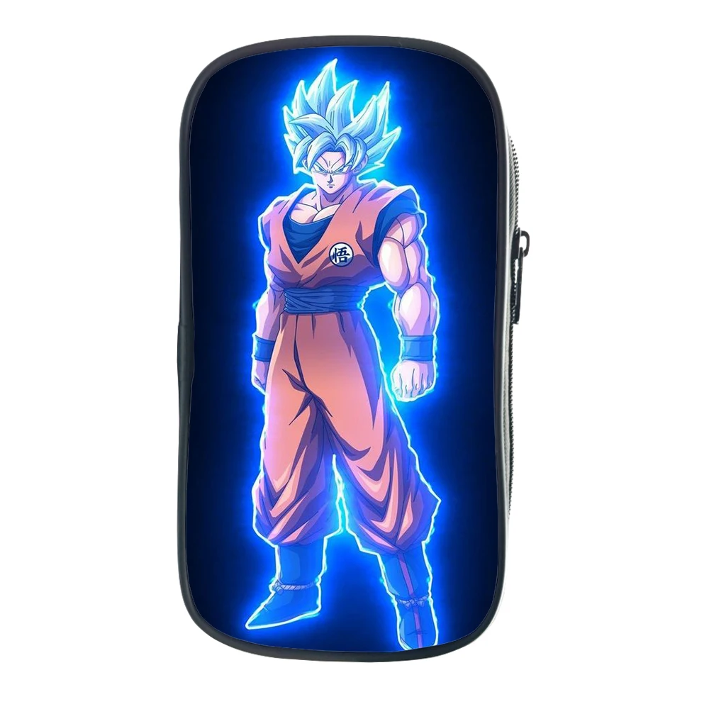Dragon Ball USB зарядный рюкзак для мальчиков и девочек Goku школьный рюкзак для студентов рюкзак для подростков Повседневный USB Рюкзак классный унисекс дорожная сумка подарок - Цвет: 19-pen bag