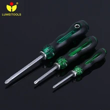 LUWEI Многофункциональный Phillips& щелевые 2 гнезда в 1 отвертка Набор инструментов Размер Вариант " /5"/" Магнитный