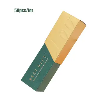 

50pcs Green Lipstick Candy Box Wedding Favor Gift Box Baby Shower Birthday Party