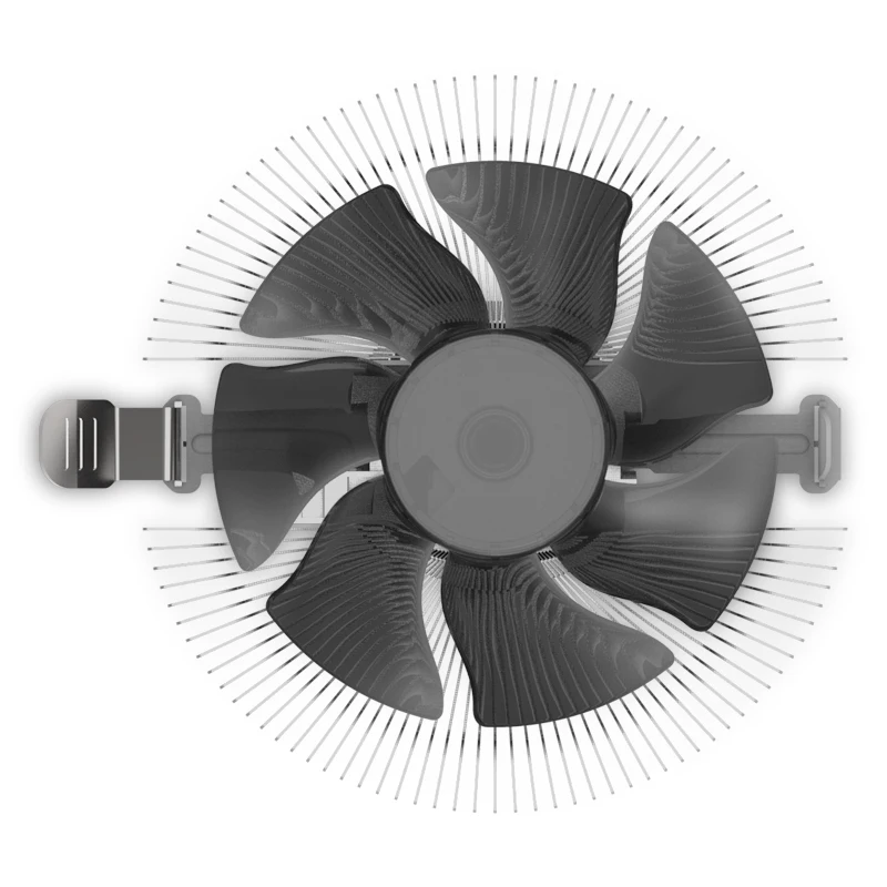 Cooler Master Z50 air-cooled cpu radiator downward pressure