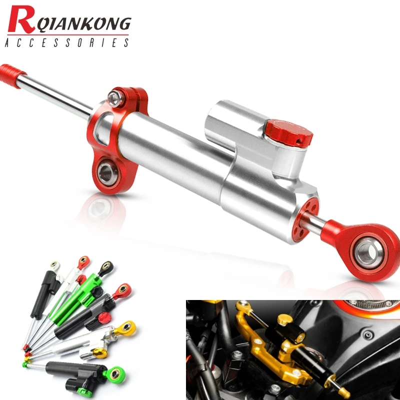 

Universal Motorcycle Steering Stabilizer Damper Linear Reversed Safety Control For SUZUKI GSF 600Bandit S GSX R600 R750 buell