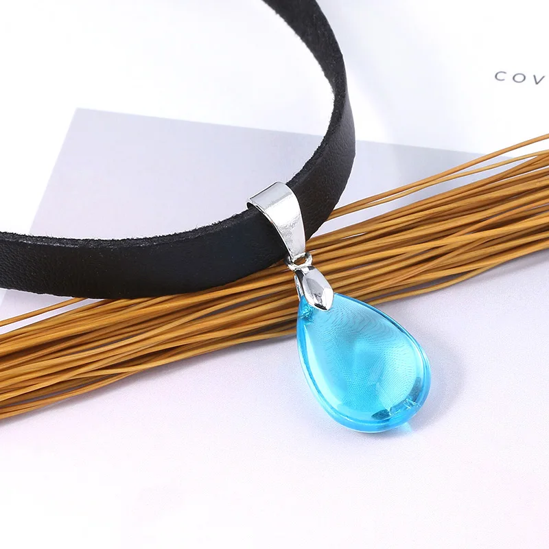 

RJ Weathering With You Necklace Makoto Shinkai Cosplay Costumes Amano Hina Raindrop Collar Oorbellen Fashion Women Girl Jewelry