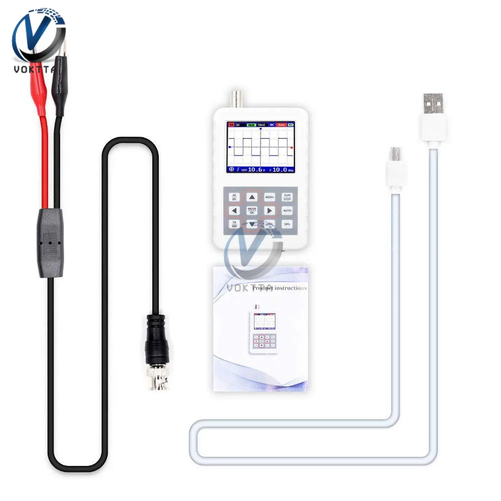 

for DSO FNIRSI PRO Digital Oscilloscope Handheld 5M Bandwidth 20MSps Sampling Rate Logic Analyzer Mini Osciloscopio Automotriz