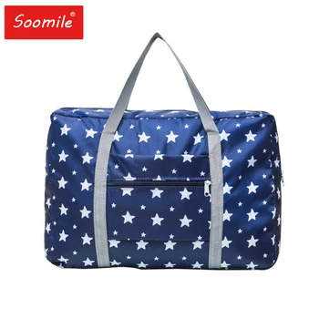 

2020 New Nylon Pattern Foldable Travel Bag Unisex Large Capacity Bag Luggage Women's Waterproof Handbag Men's Travel Bag Free Sh