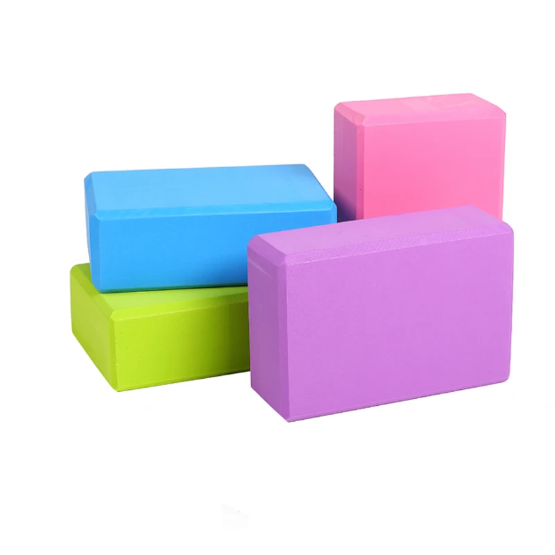 EVA Yoga Block Colorful Foam Block Brick Exercise Fitness Tool Exercise Workout Stretching Aid Body Shaping Health Training