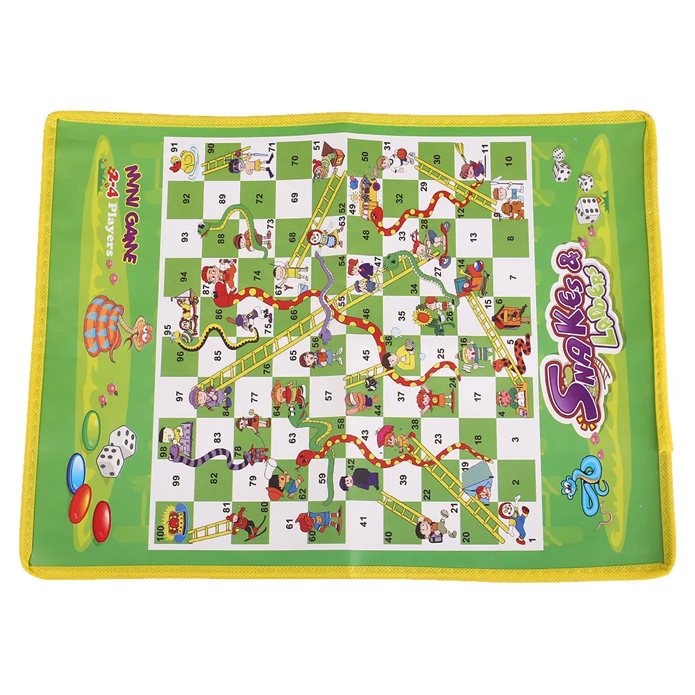 Шахматы Людо складной Snake Chess детей портативный игра-головоломка дошкольников