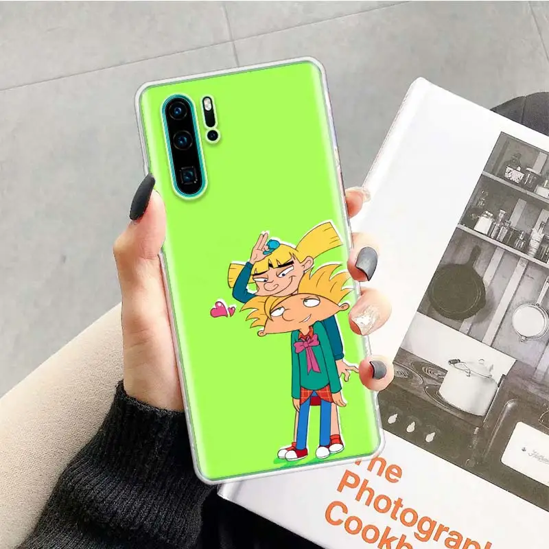 Hey arnold fondos чехол для huawei P20 P30 P Smart Z Plus P10 mate 30 10 20 Lite Pro силиконовый чехол для телефона