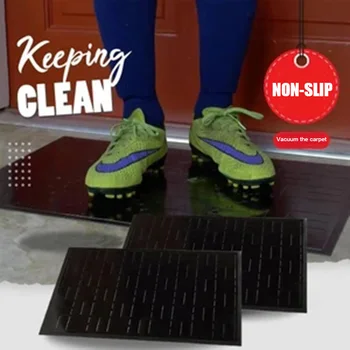 

Spot Dust Mat Anti-slip Dust Absorption Mat Effectively Remove Dust Dirt on Shoe Soles QP2