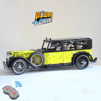 

LeGINGlys building block technology moc-14807 Classic car-Benz 770 master car remote control assembling toy model Boy Gift