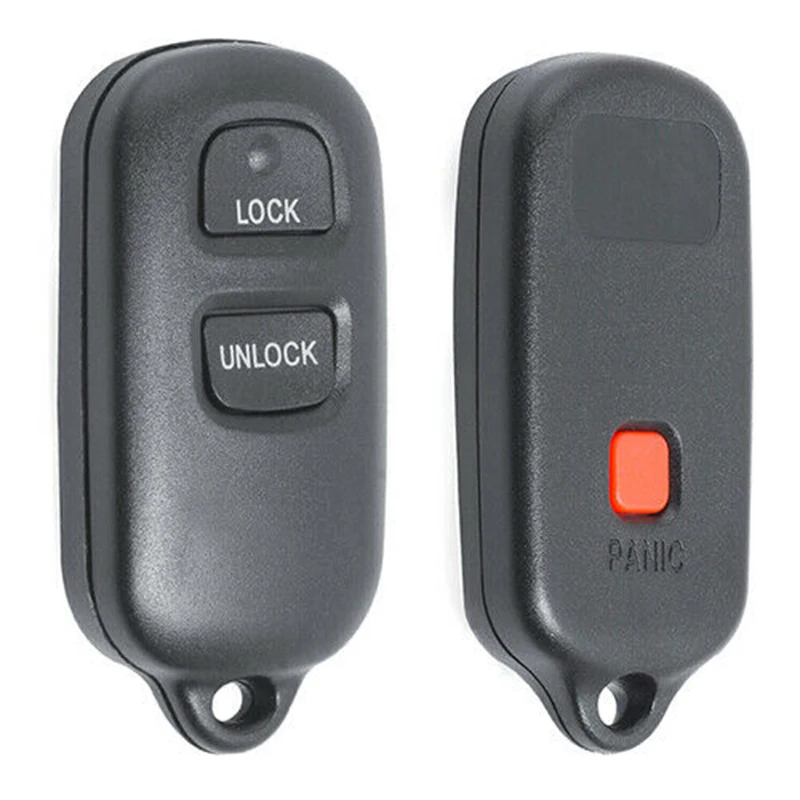 Keyecu GQ43VT14T 3 Buttons 4D67 Chip Remote Control Car Key for Toyota Corolla Matrix 2005-2010